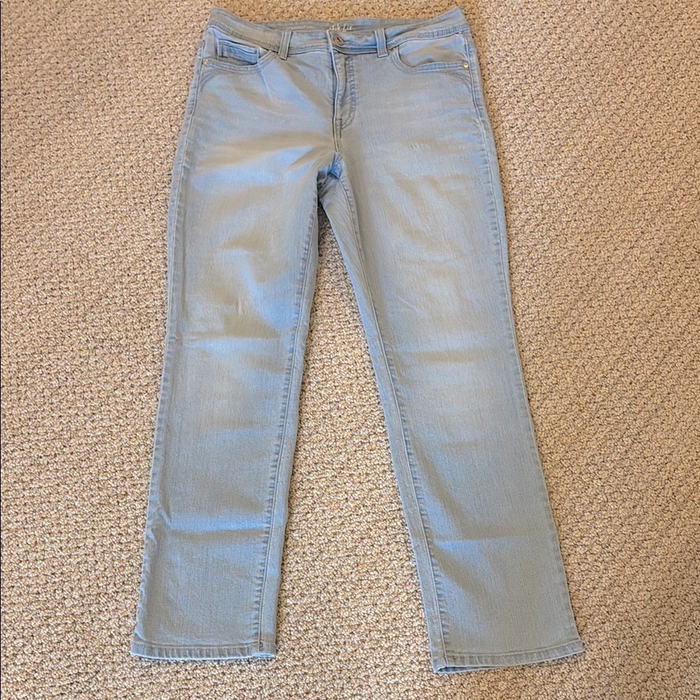 Style & Co. Women's Light Blue Straight Leg Jeans
